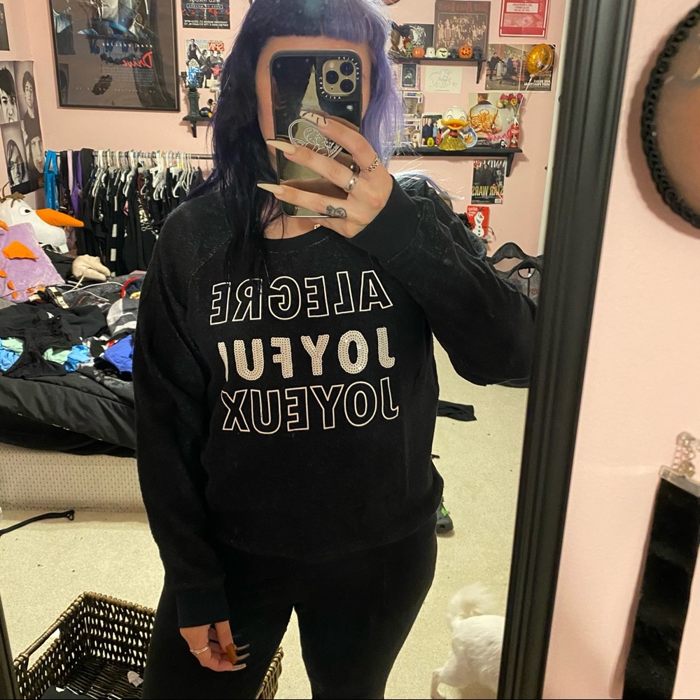 joyful sweatshirt